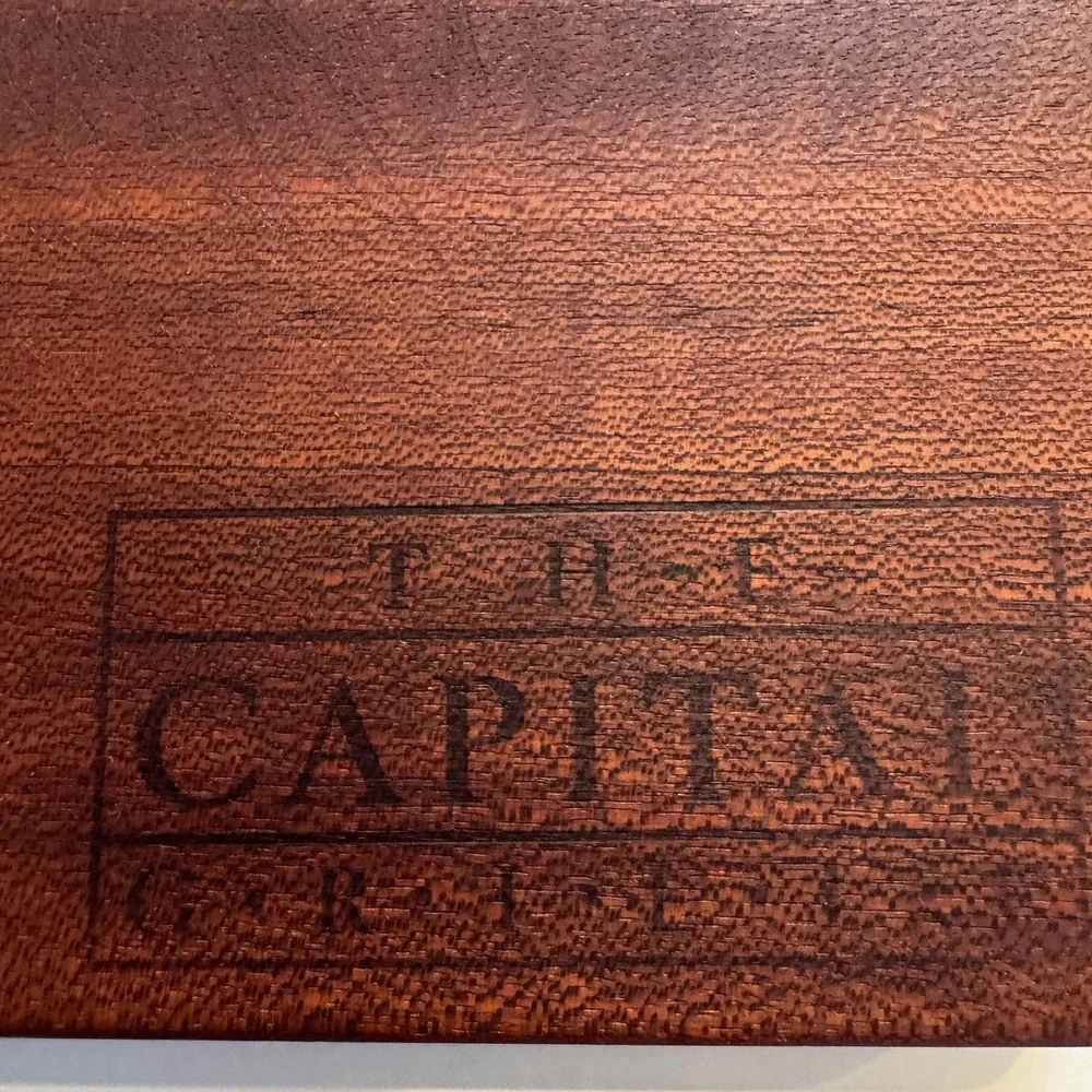 Old World‎ Co The Capital Grille Wood Serving Board Charcuterie Grazing Brown